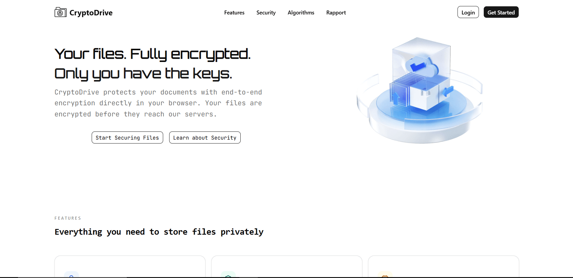 Stockage Platform
